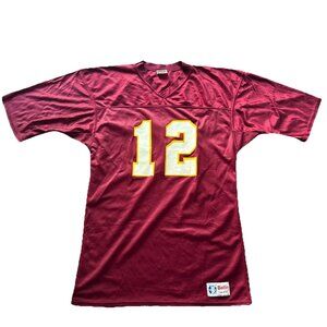 Washington Redskins Vintage Football Jerseys 12 FREROTTE Betlin 100% Nylon Sz L